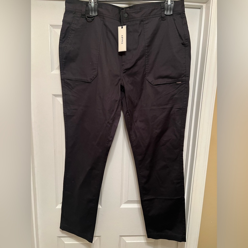 Tilley Utility black pants 36 waist